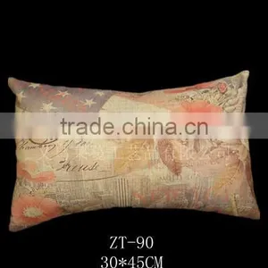 Custom Printing Accept Nature Linen Material Car Seat Cushion thumbnail-6