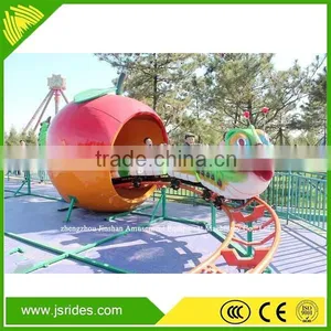 Amusement Ride Roller Coaster for Kids Ride Electric Train With Track thumbnail-4