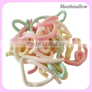 Novelty Noodle Shaped Rainbow Long Marshmallow thumbnail-1