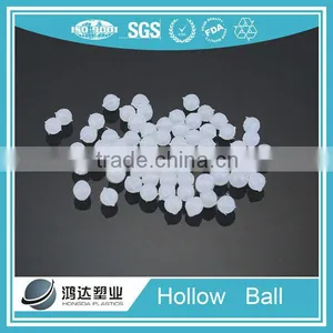 China 9.5mm Plastic Hollow Water Floating &sewage Disposal Ball Not Grind thumbnail-1