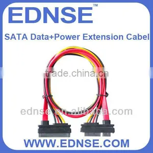 EDNSE SATA Data and Power Extension Cable 7 15 Pin thumbnail-1