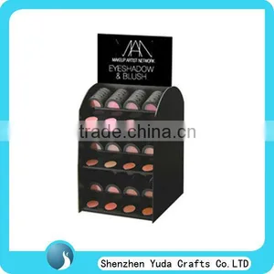 Wholesale Acrylic Cosmetic Display Rack Double-sided Blush and Eyeshadow Display Unit thumbnail-1
