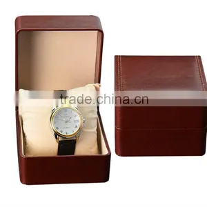 Chinese Factories Wholesale Custom High-grade PU Leather Watch Box, Fashion Beautiful Gift Box thumbnail-5