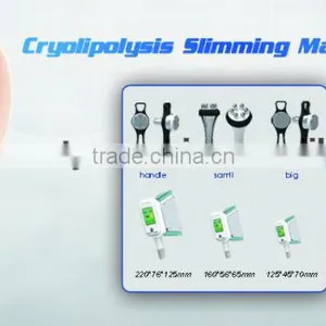 50 / 60Hz Hottest Weight Loss Slimming 5 Handles Vertical Cryolipolisis Cryo Lipo Fat Freezing Machine With Cryolipolysis Cavitation RF thumbnail-5