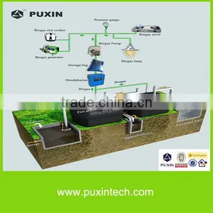 Toilet Sewage and Waste Water Treatment Biogas Digester thumbnail-1