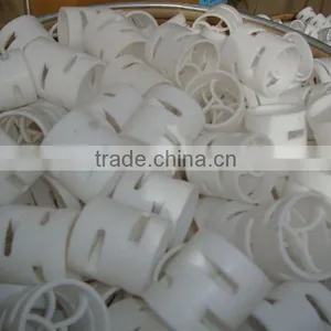 16, 25, 38, 50,76mm PTFE Pall Ring thumbnail-1