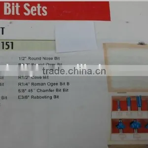 38pcs Wood Router Bit in Wooden Box thumbnail-2