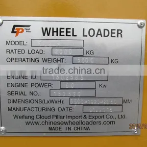 0.8ton,1.0ton,1.2ton,1.5ton,2.0ton,2.8ton,3ton,4ton,5ton,6ton Cheap Chinese Wheel Loader Manufacturer With CE thumbnail-6