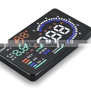 Head up Display GPS OBD Car Speed Limiter HUD A8 thumbnail-1