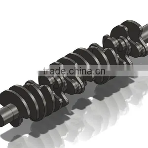 Made in China Auto Parts Engine Crankshaft Forged Engine Steel Crankshaft thumbnail-5