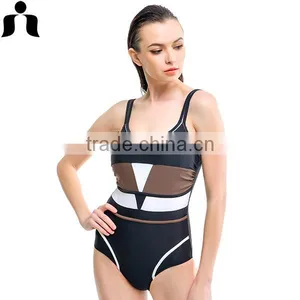 2017 Women One-piece Mature Swimwear thumbnail-5
