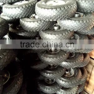 10" Inflatable Pneumatic Wheels for Hand Trucks 3.00-4 thumbnail-2