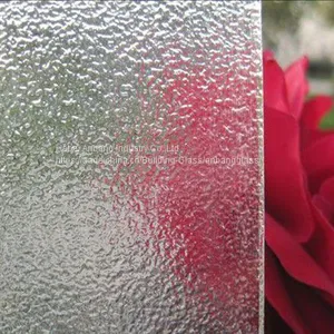 Shahe Huajinde 3-6mm Clear Karatachi Diamond Flora Patterned Glass Figured Glass Rolled Glass thumbnail-5