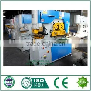 China Supplier Q35Y-30 Hydraulic CNC Iron Worker Machine ,punching Machine thumbnail-6
