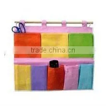 Multi-pouch and Varied Color Hanging Closet Organizers thumbnail-1