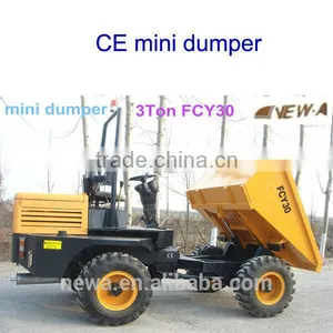 2016 Hot Sale 3ton 4WD FCY30 Mini Dumper thumbnail-1