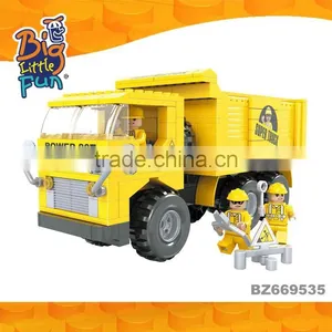 Mini Engineering Truck Intelligent Plastic Children Toys Wholesale thumbnail-1