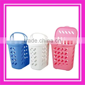 Plastic Laundry Basket Hot Sale / Plastic Round Laundry Basket / Colored Plastic Laundry Baskets thumbnail-4
