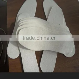 High Density Wearable Pure Wool Felt Foot Insole thumbnail-2