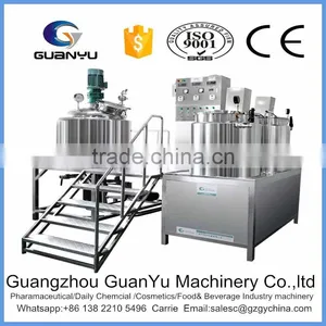 Good Sales of Guangzhou Factory Stainless Steel Emulsifying Mixer Used in Cosmetics Making thumbnail-1