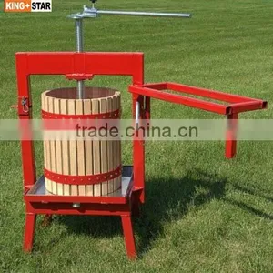 Vintage Apple Cider Press With Metal Frame Heavy-Duty thumbnail-3
