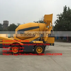 4 WD Concrete Mixer With 2CBM for Sale With Self Loading thumbnail-2