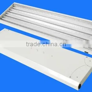 Hanging Aluminium T5 HO Fluorescent Grow Light Reflector Fixture for 2ft 4ft 24W 54W 3000K 6500K 2tube 4tube 6tube 8tube thumbnail-6