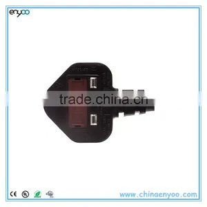 International Power Cord - UK BS 1363 to C13 2.5M Power Cable thumbnail-2