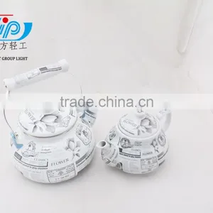 2.4+0.9 L Enamel Kettle thumbnail-2