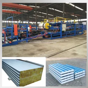 Eps Rock Wool Sandwich Panel Production Line thumbnail-1