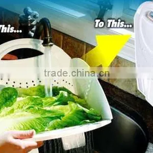 Factory Wholesale Kitchen Washing Flat Fold Draining Basket thumbnail-2