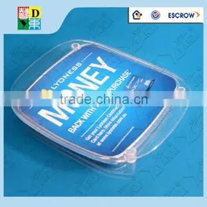 2015 Acrylic Food Tray Acrylic Serving Drink Tray Acrylic Custom Printed Trays for Hotel Use PMMA Material Serving Tray thumbnail-4