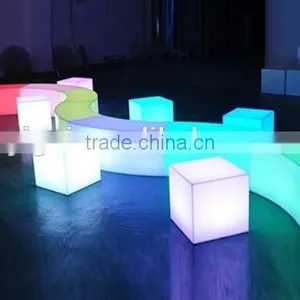 LED Lighting Color Change Bar Stools LED Bar Furniture thumbnail-5