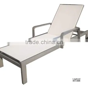 Outdoor Chaise Lounge / Sling Sun Lounger / Outdoor Sunbed thumbnail-1