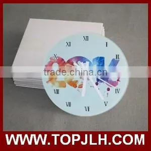 Topjlh Good Performance Custom Photo Print Sublimation Wall Clock thumbnail-3