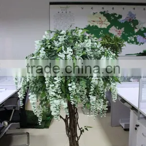 Artificial Wisteria Tree,white Wisteria Flower Tree/small Size Flower Tree thumbnail-1