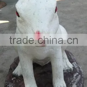 Fiberglass Rabbit Statue for Movie Cartoon thumbnail-5