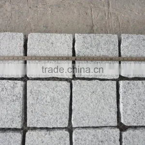 White Paving Stone White Granite Driveway Paving Stone Granite Mesh Paver thumbnail-2