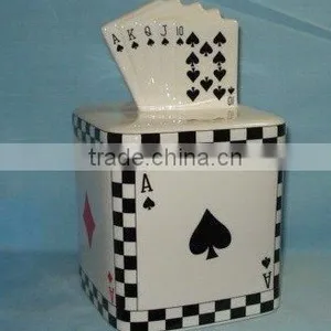 Ceramic Poker Jar thumbnail-1