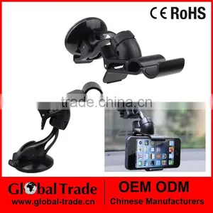 Universal Car Windshield Dashboard Suction Cradle Mount Holder for Mobile Phone A0218 thumbnail-1