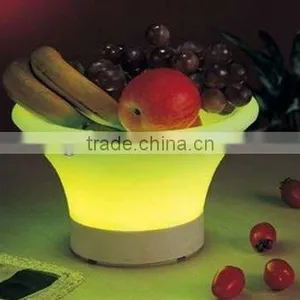 Plastic Bar Led Fruit Plate/bowl/bucket thumbnail-1