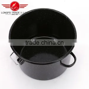 Cast Iron Enamel Soup Pot Stock Soup Pot thumbnail-4