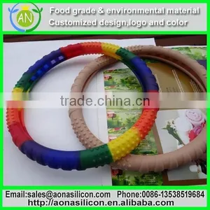 Hot Selling Silicone Steering Wheel Cover thumbnail-3