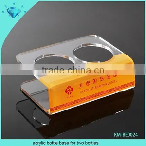 Acrylic Bottle Base for Two Bottles thumbnail-1
