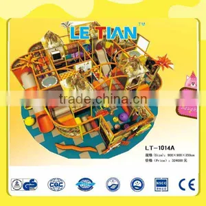 2013 HAPPY CASTLE!!!CHILDRENS INDOOR SOFT PLAYGROUND LT-1014A thumbnail-1