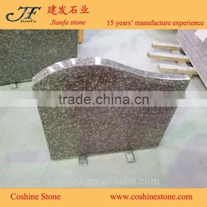 Chinese Granite Tombstone Granite Cheap Red Granite Headstone thumbnail-2