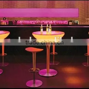 Wholesale Party Plastic Led Illuminated Cocktail Table thumbnail-2