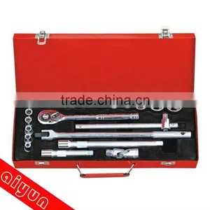 24pcs Socket Set With 1/2" Dr. Quick Release Ratchet Handle thumbnail-1