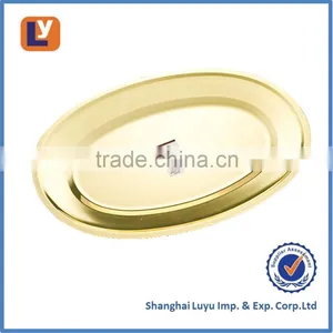 Stainless Steel Tray Ellipse Tray thumbnail-1