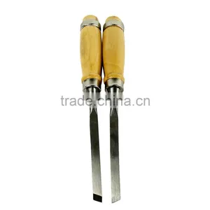 12 Piece Wood Carving Hand Chisel Tool Set Professional Woodworking Gouges Steel thumbnail-2